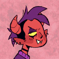 an image of venus, who is a dark-skinned girl with blonde afro puffs, pink-tinted glasses, and freckles