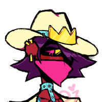 an image of gordie, a blue-skinned ghost child with light, curly hair and freckles